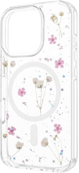 FIXED MagBloom s podporou MagSafe pro Apple iPhone 16 Pro Blush Plum