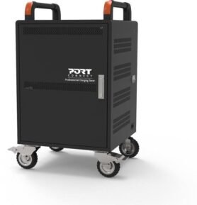 PORT CONNECT CHARGING CABINET 20 Notebooks + RACK 1xU 19’’, černý