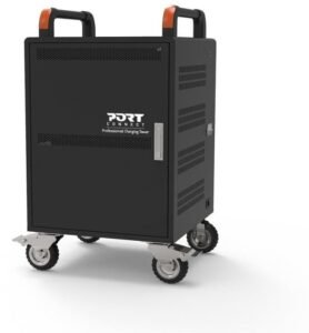 PORT CONNECT CHARGING CABINET 20 Notebooks + RACK 1xU 19’’, černý