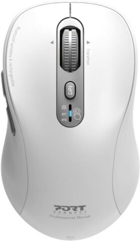 PORT CONNECT Expert, 2.4GHz a Bluetooth, USB-C, bílá