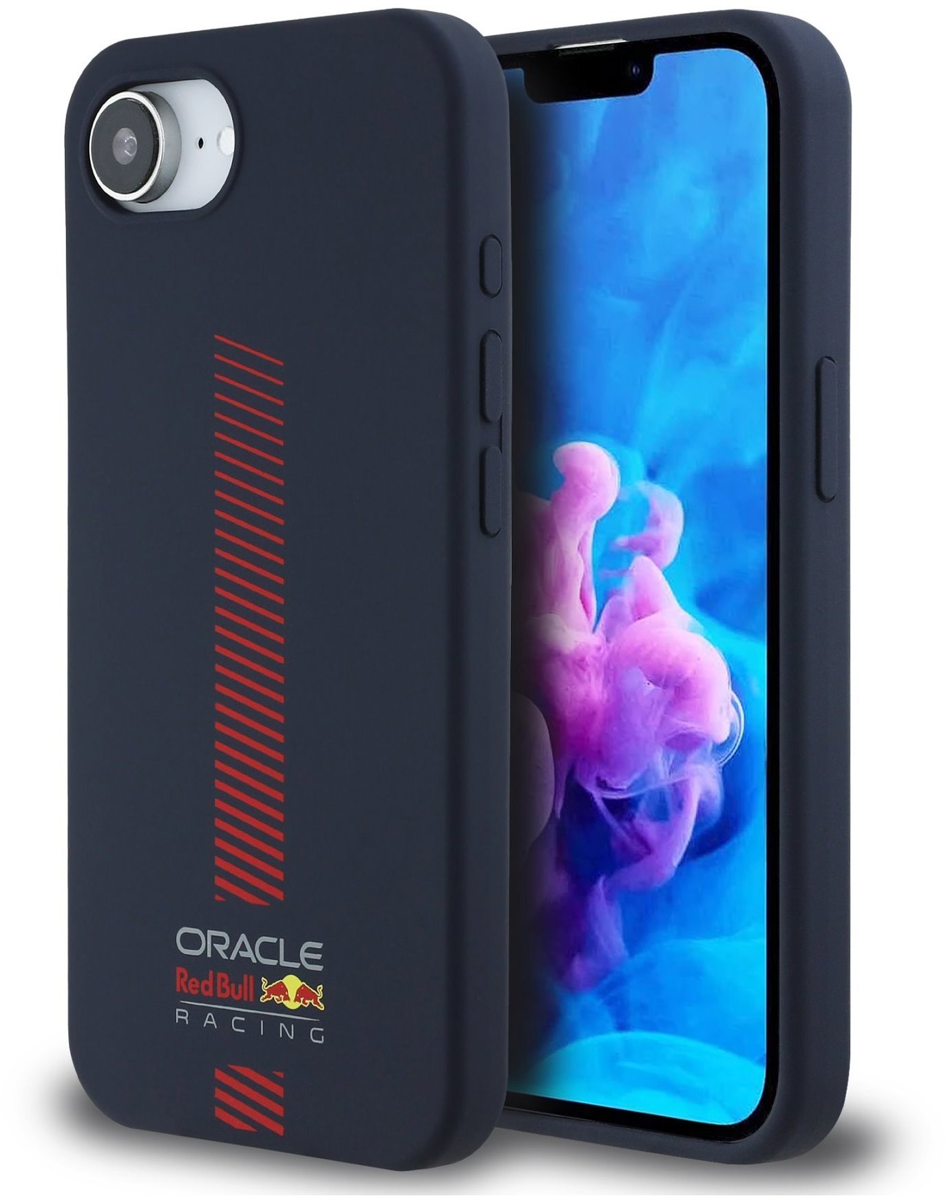 Red Bull Silicone Powerbar MagSafe Zadní Kryt pro iPhone 16e/17e Navy