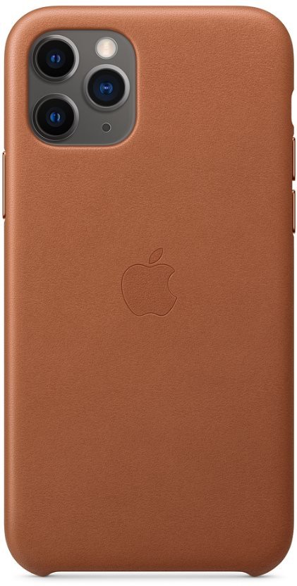 Apple iPhone 11 Pro Kožený kryt sedlově hnědý