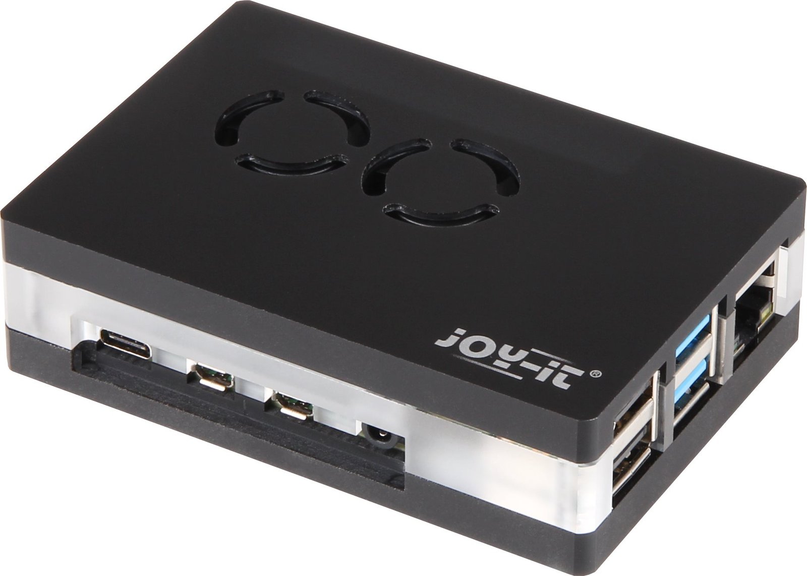 JOY-IT Case pro RASPBERRY Pi 4 - Acryl Fan