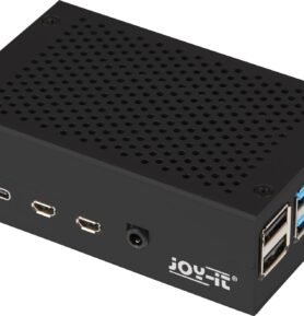 JOY-IT Case pro RASPBERRY Pi 4 - Alu černá