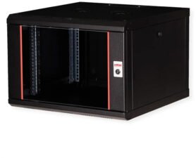 ROLINE 19" rozvaděč 7U, závěsný, Pro, 600 × 600, černý