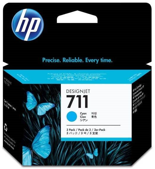HP CZ134A č. 711 azurová