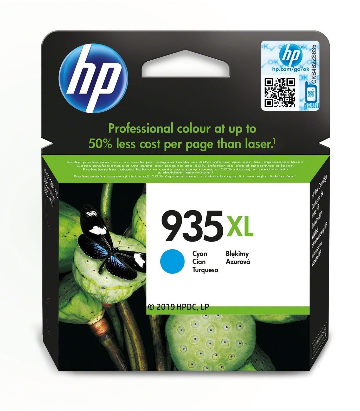 HP C2P24AE č. 935XL azurová