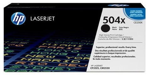 HP CE250X č. 504X černý originální