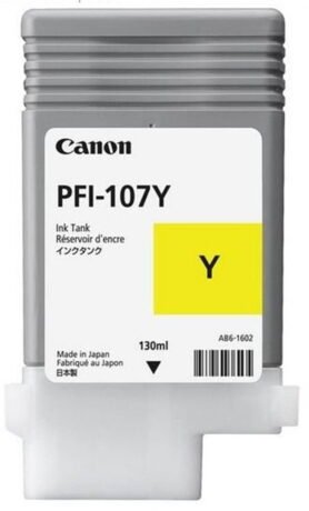 Canon PFI-107Y žlutá
