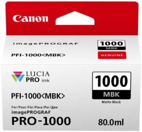 Canon PFI-1000MBK matná černá