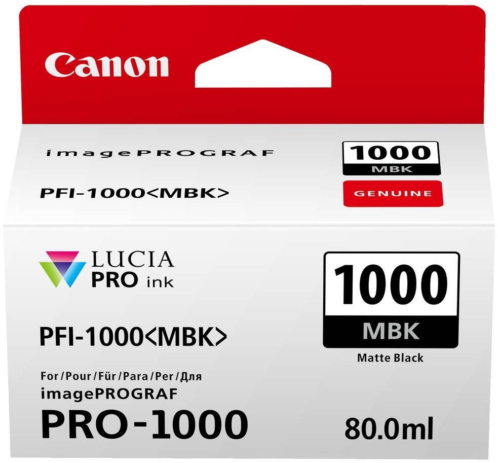Canon PFI-1000MBK matná černá