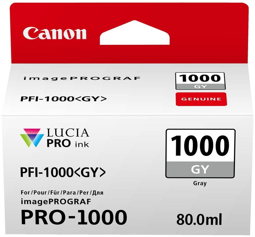 Canon PFI-1000GY šedá