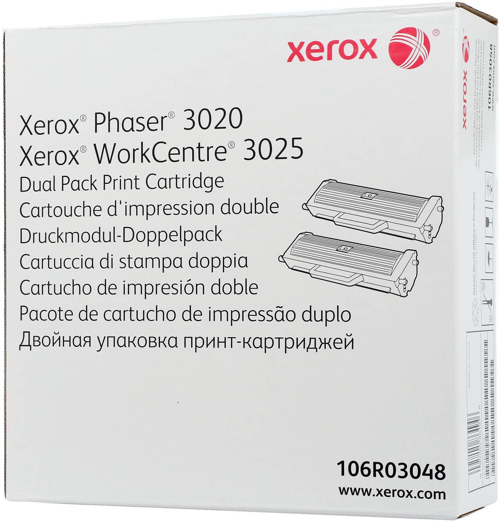Xerox 106R03048 DualPack, černý