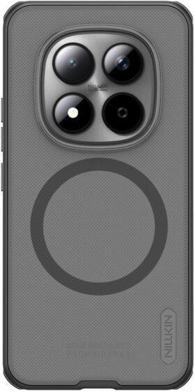 Nillkin Super Frosted PRO Magnetic Zadní Kryt pro Xiaomi Redmi Note 15 Pro+ 5G Transparent Black