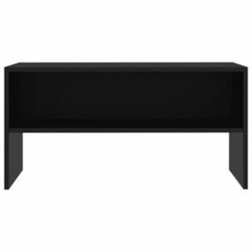 TV stolek černý 80x40x40 cm dřevotříska