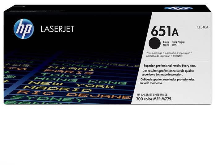 HP CE340A č. 651A černý originální