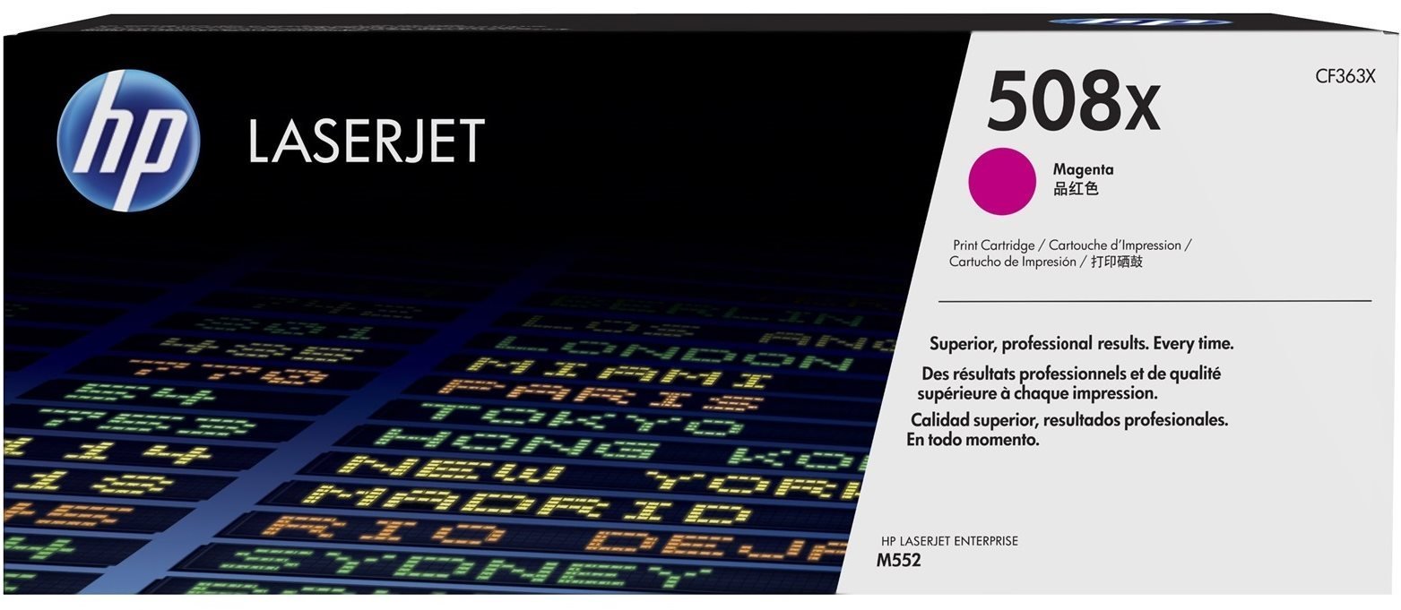 HP CF363X č. 508X purpurový originální