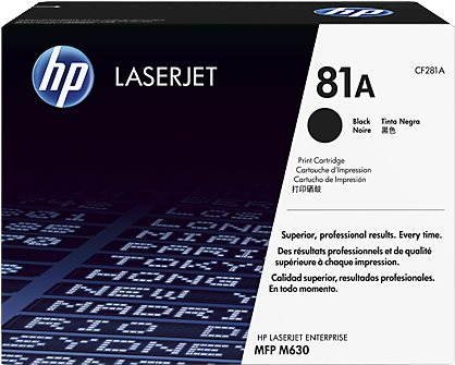 HP CF281A č. 81A černý originální