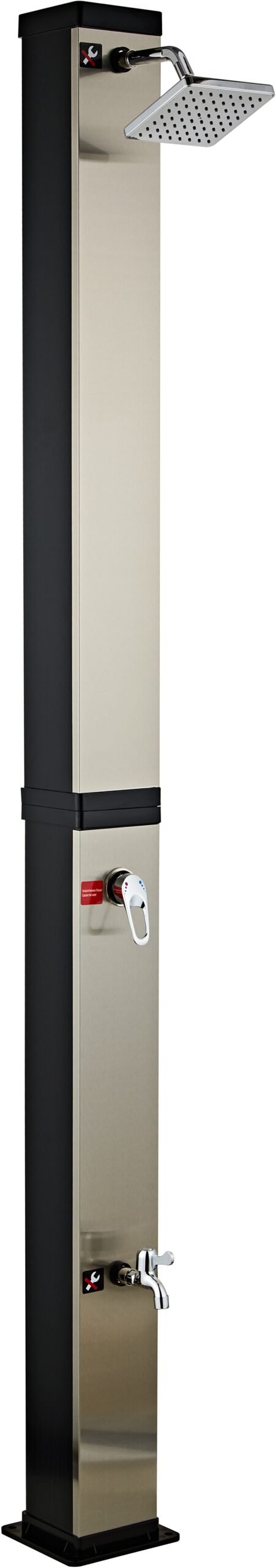 SNUOFAN KR706 Sprcha solární, 40 l, nerez