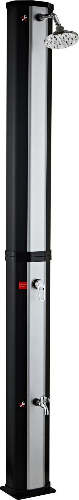 SNUOFAN KR109 Sprcha solární, 40 l, stříbrná