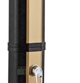 SNUOFAN KR104 Sprcha solární, 35 l, zlatá