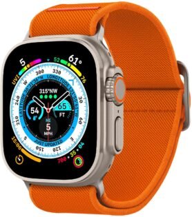 Spigen Lite Fit Ultra Orange Apple Watch 49mm/45mm/44mm/42mm