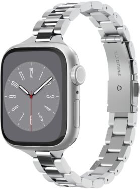 Spigen Modern Fit 316L Band Silver Apple Watch 41mm/40mm/38mm