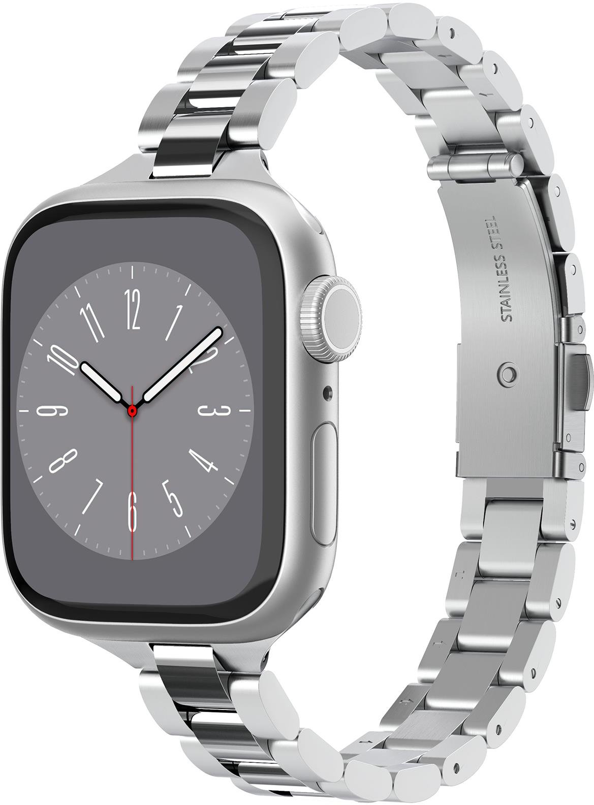 Spigen Modern Fit 316L Band Silver Apple Watch 41mm/40mm/38mm