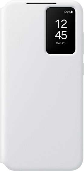 Samsung Galaxy S24 FE Smart View Wallet Case White