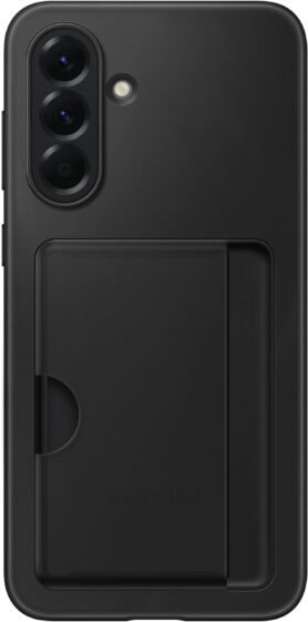 Samsung Galaxy A56 Zadní kryt s kapsou na kartu Black