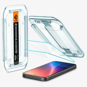 Spigen Glass tR EZ Fit 2 Pack Transparency Google Pixel 9a