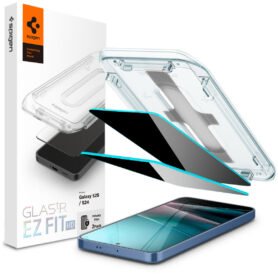 Spigen Glass tR EZ Fit HD (Privacy) 2 Pack Samsung Galaxy S25