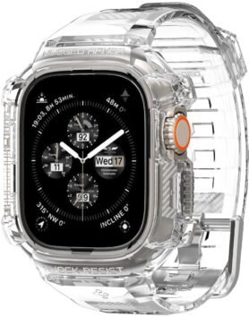Spigen Rugged Armor Pro Crystal Clear Apple Watch Ultra 3/2/1