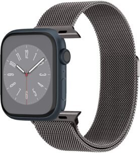 Spigen Metal Fit Graphite Apple Watch 49mm/45mm/44mm/42mm