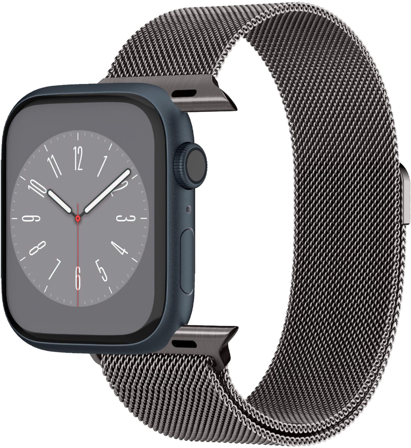 Spigen Metal Fit Graphite Apple Watch 49mm/45mm/44mm/42mm