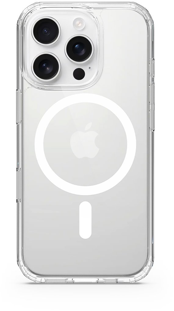 Spello čirý magnetický kryt iPhone 16