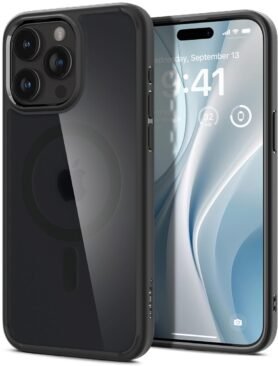 Spigen Ultra Hybrid MagSafe Frost Black iPhone 15 Pro