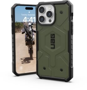 UAG Pathfinder MagSafe Olive Drab iPhone 15 Pro Max