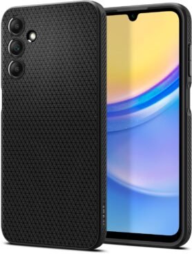 Spigen Liquid Air Matte Black Samsung Galaxy A15/A15 5G
