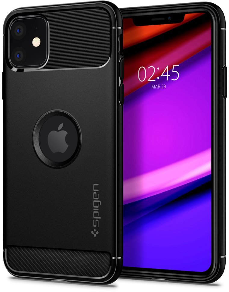 Spigen Rugged Armor Black iPhone 11