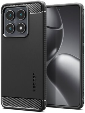 Spigen Rugged Armor Matte Black Xiaomi 14T Pro