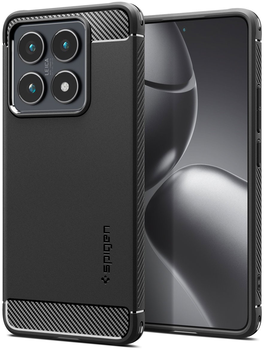 Spigen Rugged Armor Matte Black Xiaomi 14T Pro