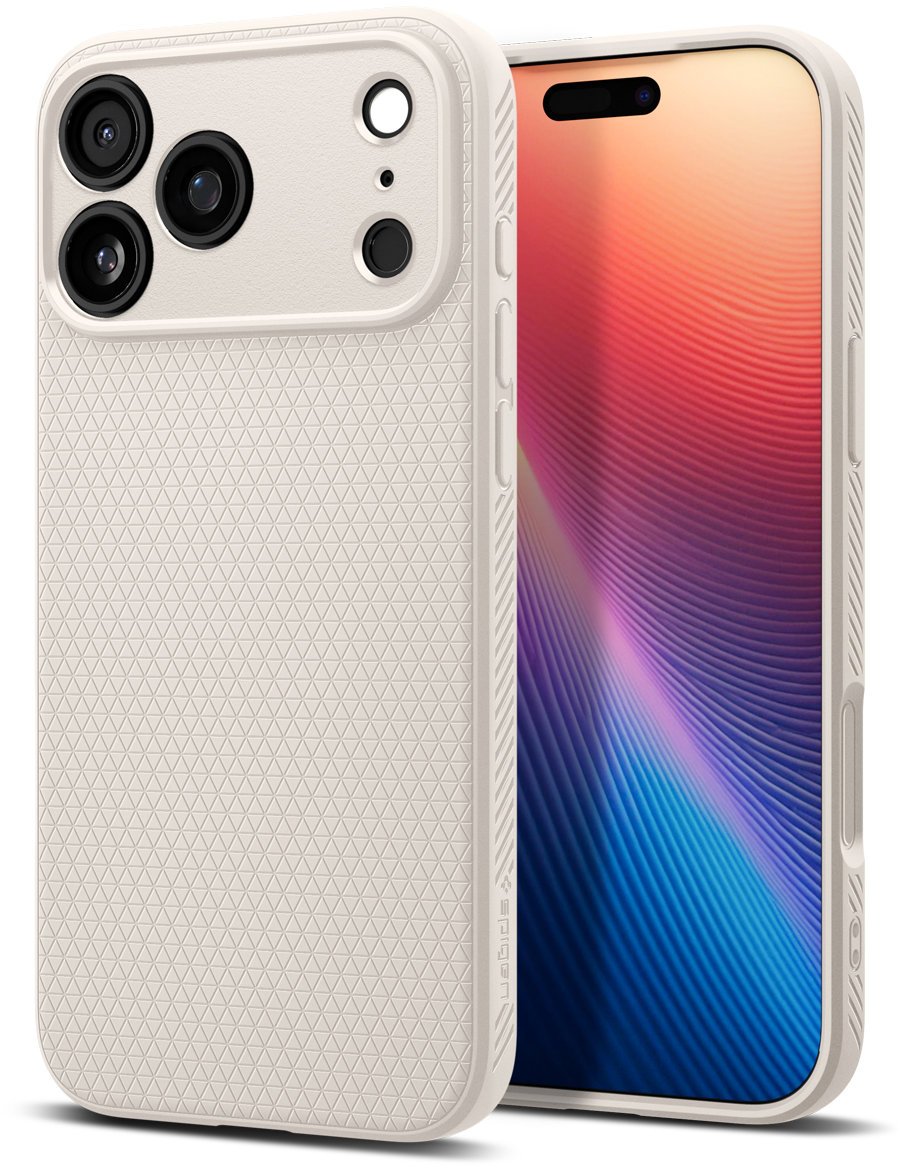 Spigen Liquid Air Natural Titanium iPhone 17 Pro