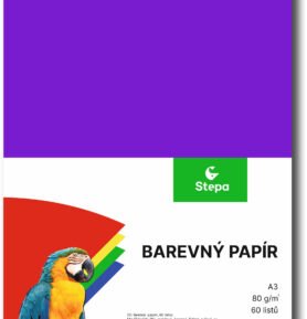 STEPA A3 60 listů, mix 12 barev