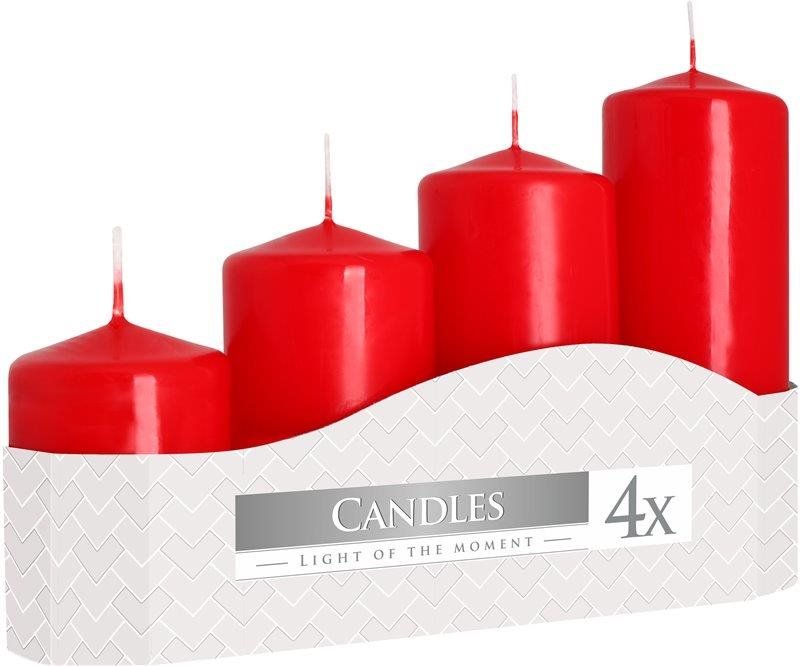 BISPOL Adventní Stupňovité Červená 105g / 135g / 170g / 200g