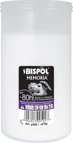 BISPOL hřbitovní svíčka Memoria 80 h