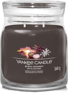 YANKEE CANDLE Signature 2 knoty Black Coconut368 g