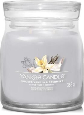 YANKEE CANDLE Signature 2 knoty Smoked Vanilla & Cashmere 368 g