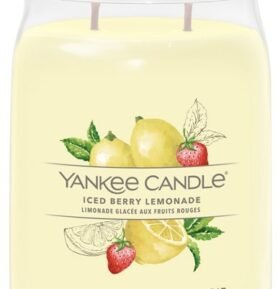 YANKEE CANDLE Signature sklo 2 knoty Iced Berry Lemonade 567 g