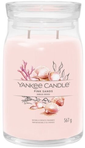 YANKEE CANDLE Signature sklo 2 knoty Pink Sands 567 g